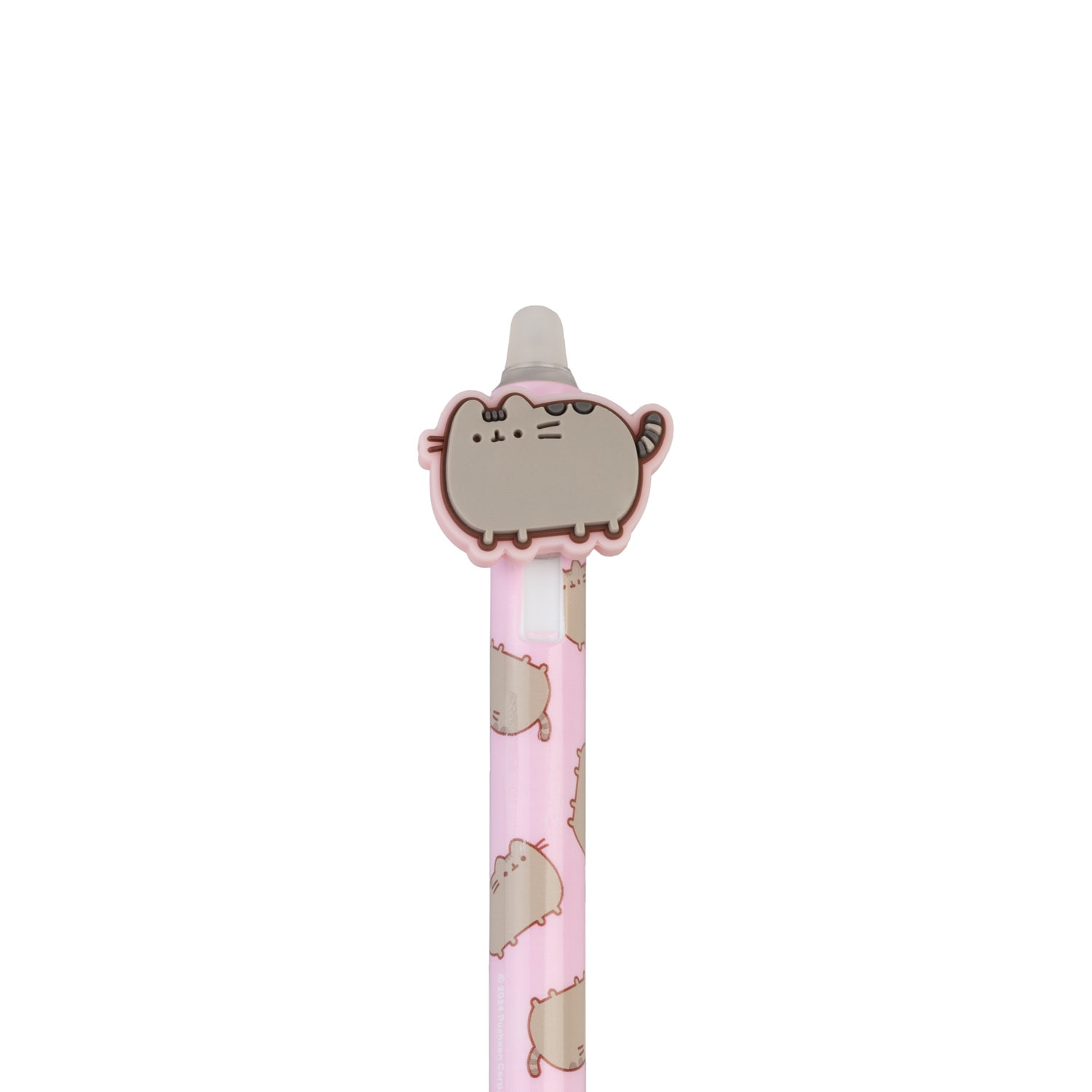 Caneta Gel Apagável com Topper Pusheen Moments 3 - Rosa Rosa / Cinzento-2