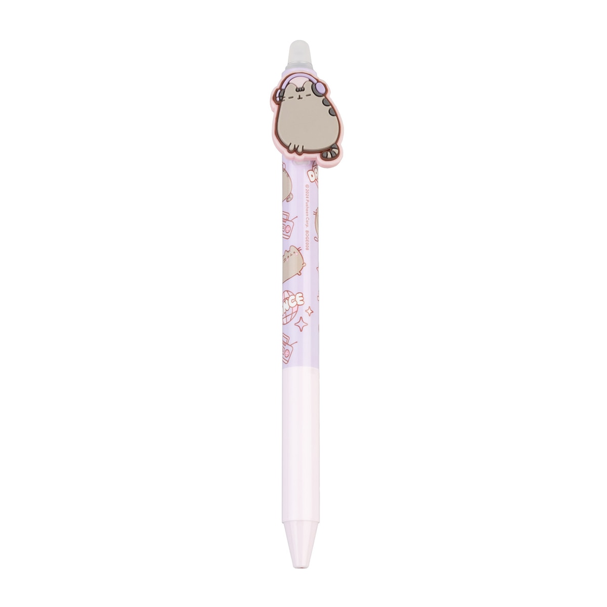 Bolígrafo de gel borrable con topper Pusheen Moments 4 Erik lila Lila-1