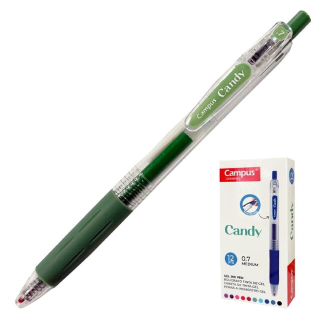 Imagem 0 de Esferográfica Tinta Gel 0.7 - Verde