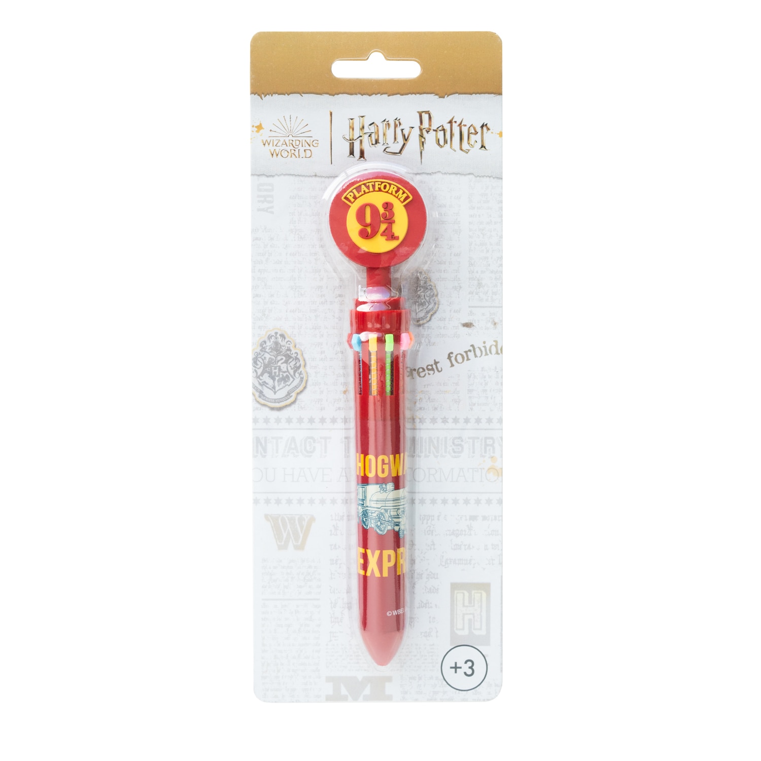 Bolígrafo 3D 10 colores Harry Potter Plataforfa 9 3/4 Erik rojo 2