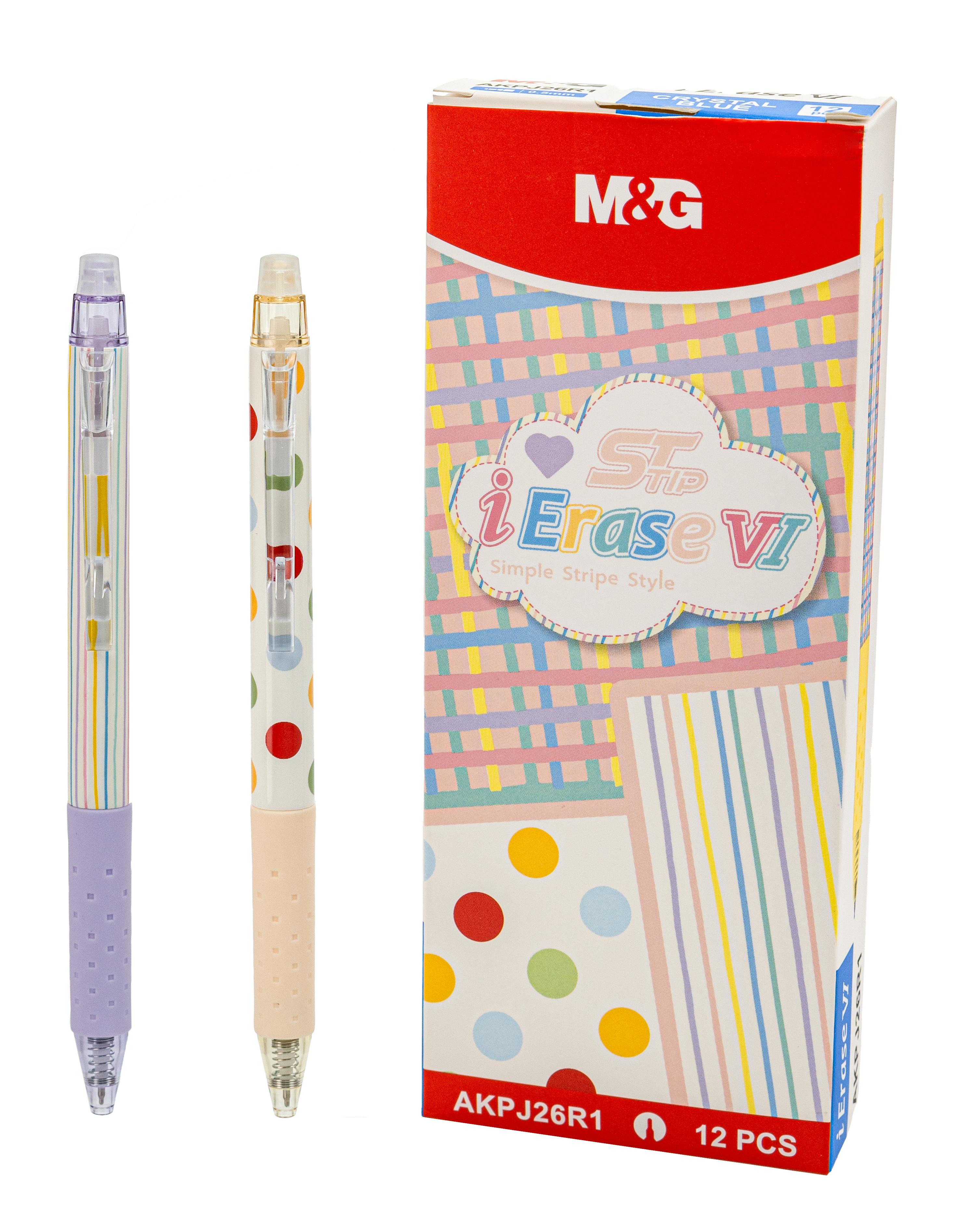 Imagem 0 de Caneta Gel Apagável I Erase V 0,5 mm M&G - Azul