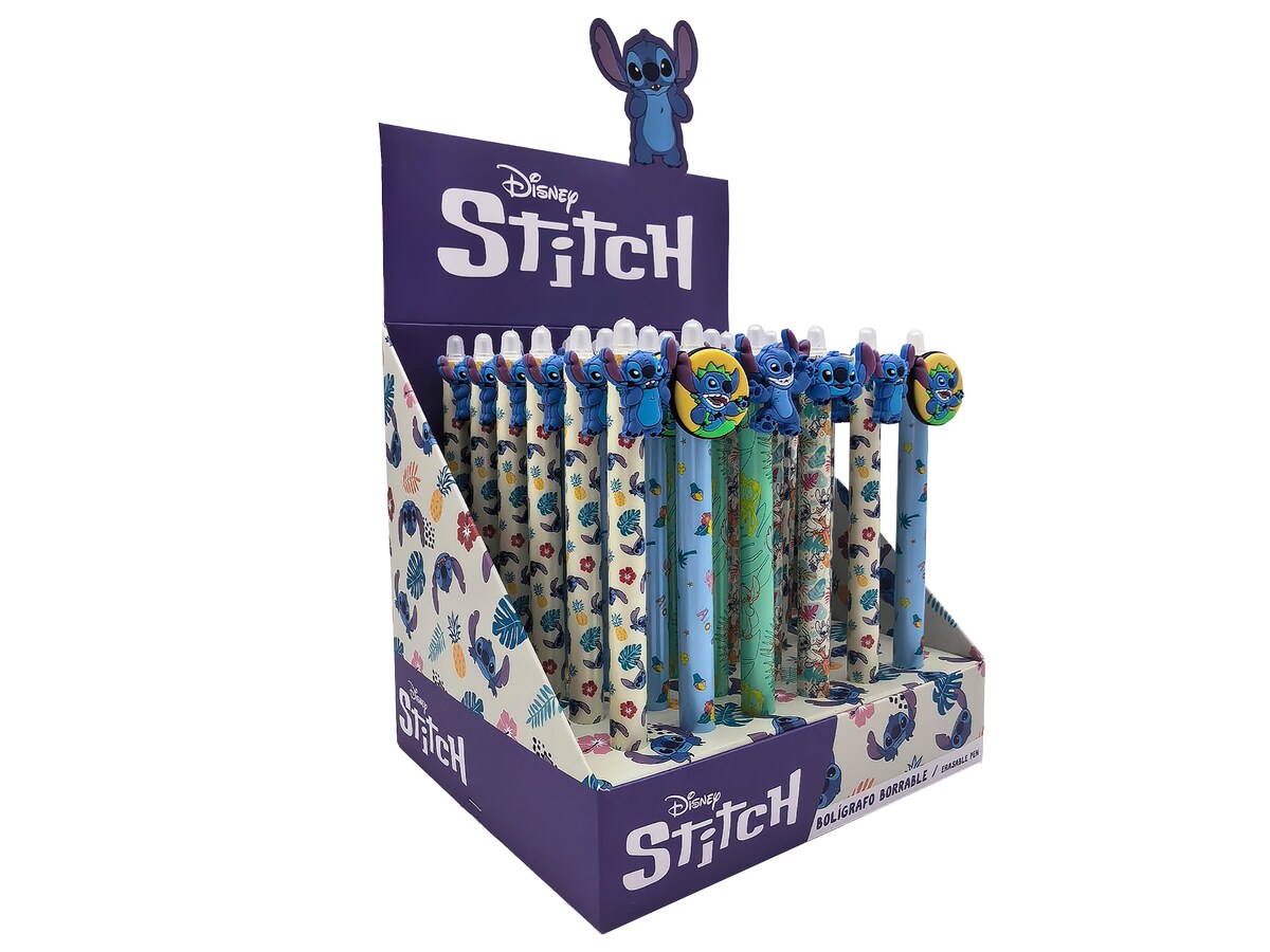 Esferográfica Apagável Stitch Multicolor Verde / Multicolor-3