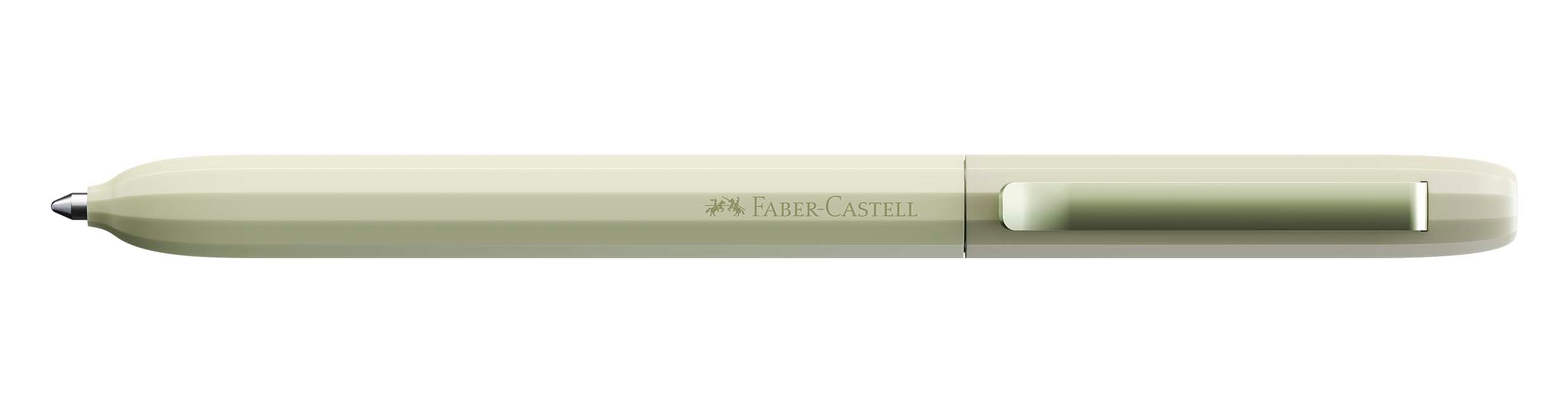 Bolígrafo AVORI con funda de regalo Faber-Castell verde Verde-2