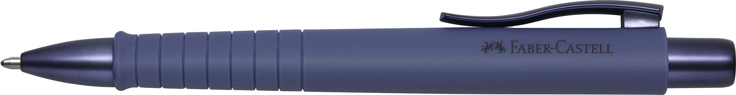 Bolígrafo Poly Ball Urban edición limitada Faber-Castell color azul noche. 2