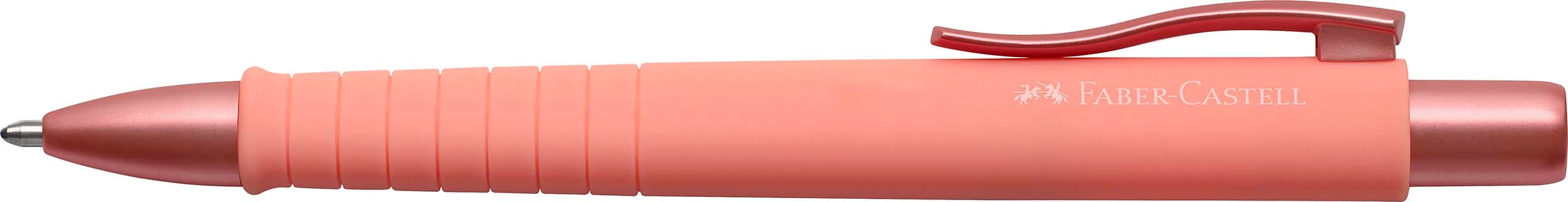 Bolígrafo Poly Ball Urban edición limitada Faber-Castell color coral. Coral-2