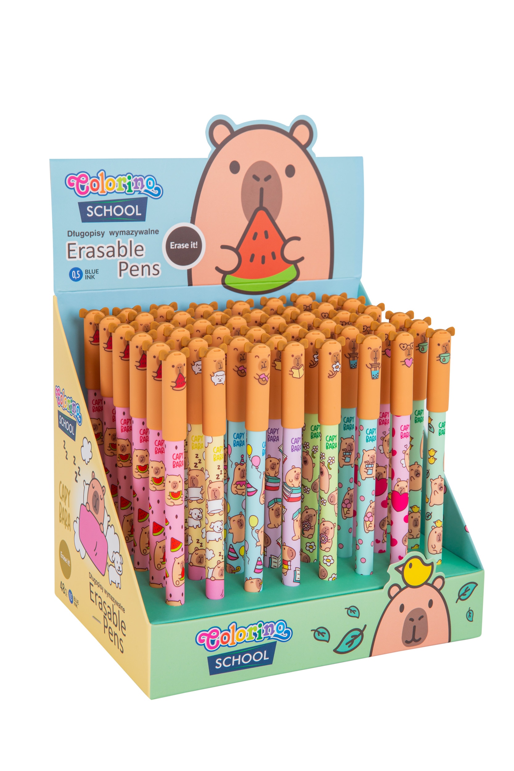 Bolígrafo tinta borrable Capybara Coolpack Surtido-2