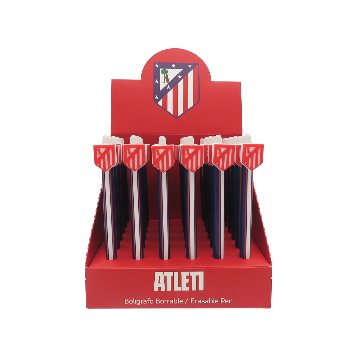 Esferográfica Apagável Multicolorida da Atlético de Madrid Multicolor-4