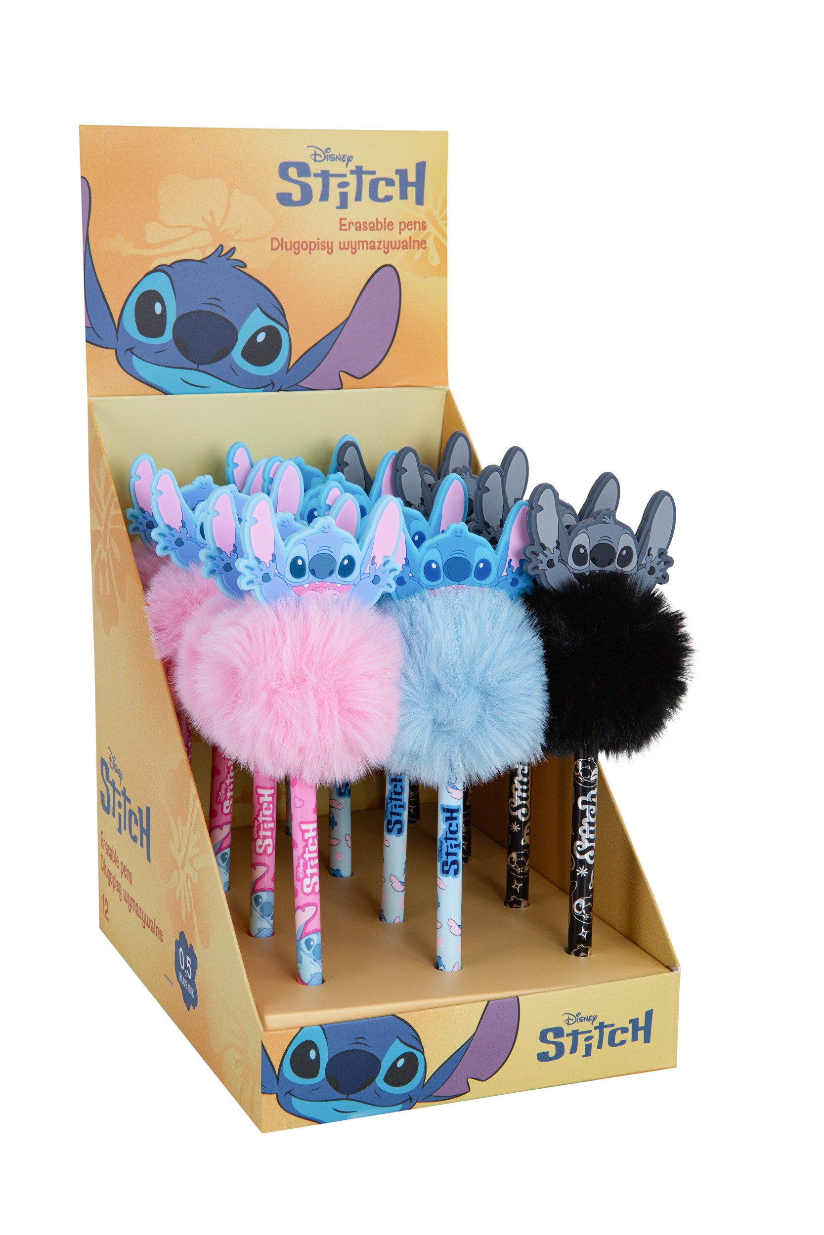 Bolígrafo tinta borrable Pompom Fluffy Coolpack Surtido-2