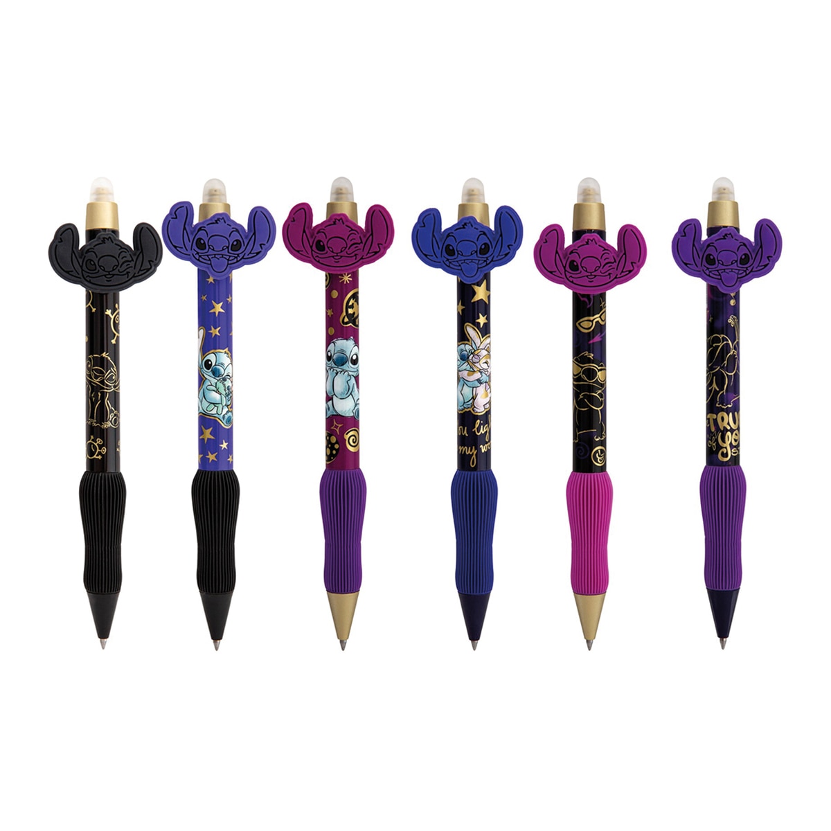 Imagem 0 de Esferográfica de Tinta Apagável Stitch Gold Coolpack