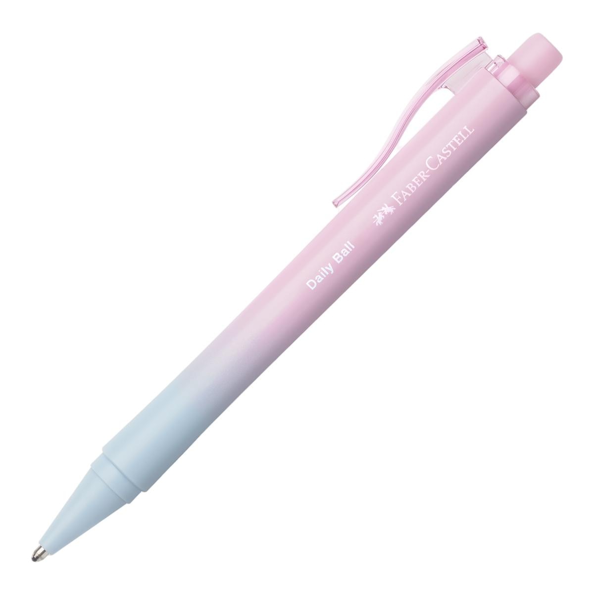 Imagen 0 de Bolígrafo Daily Ball, recambio de gran capacidad XB azul, Faber-Castell Blushing Sky