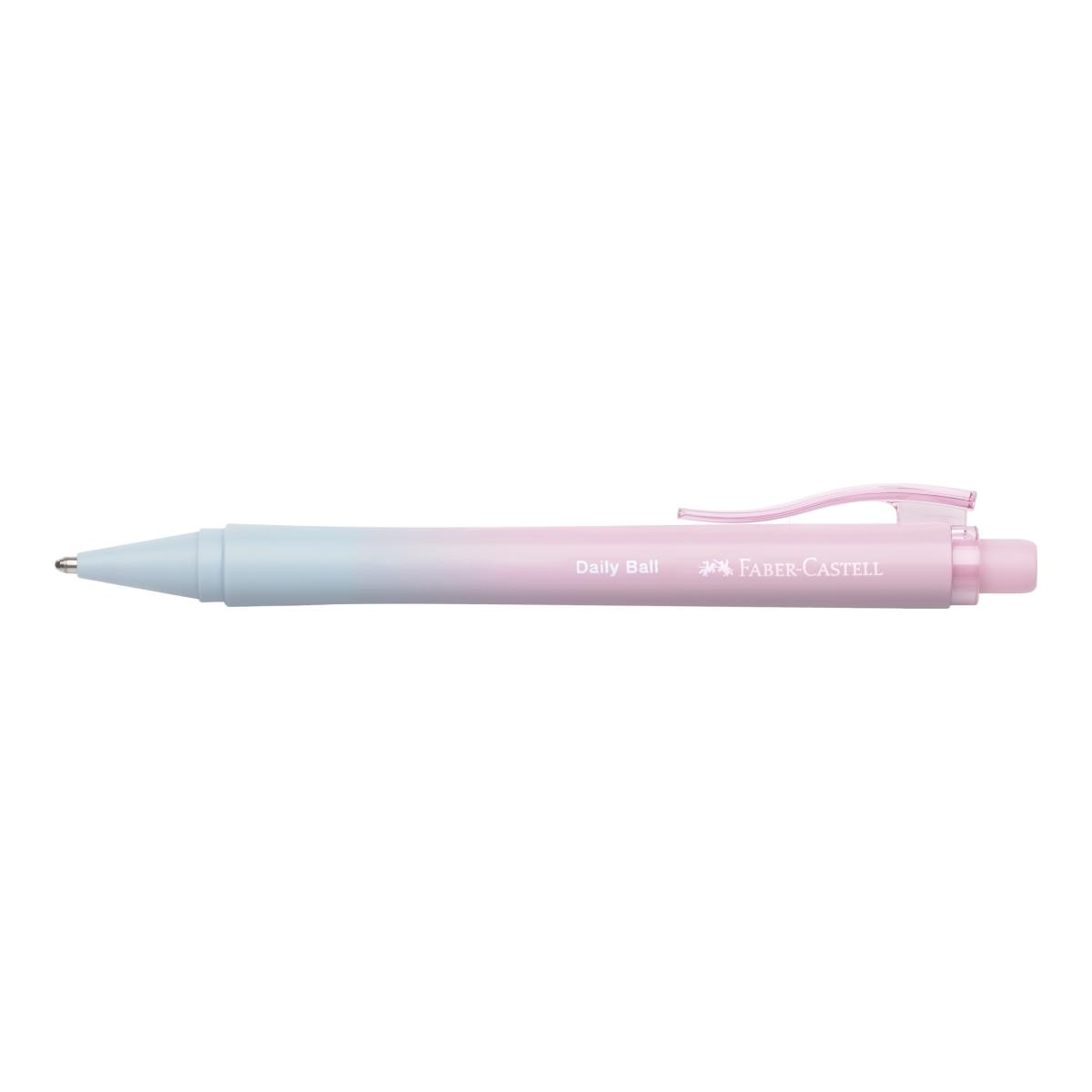 Bolígrafo Daily Ball, recambio de gran capacidad XB azul, Faber-Castell Blushing Sky 2