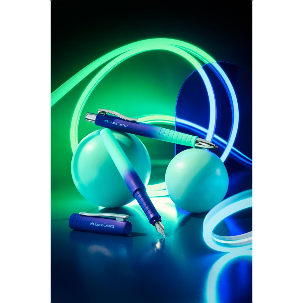 Bolígrafo Poly Ball Urban Limited Edition, XB, Faber-Castell color Buzzing blue 3