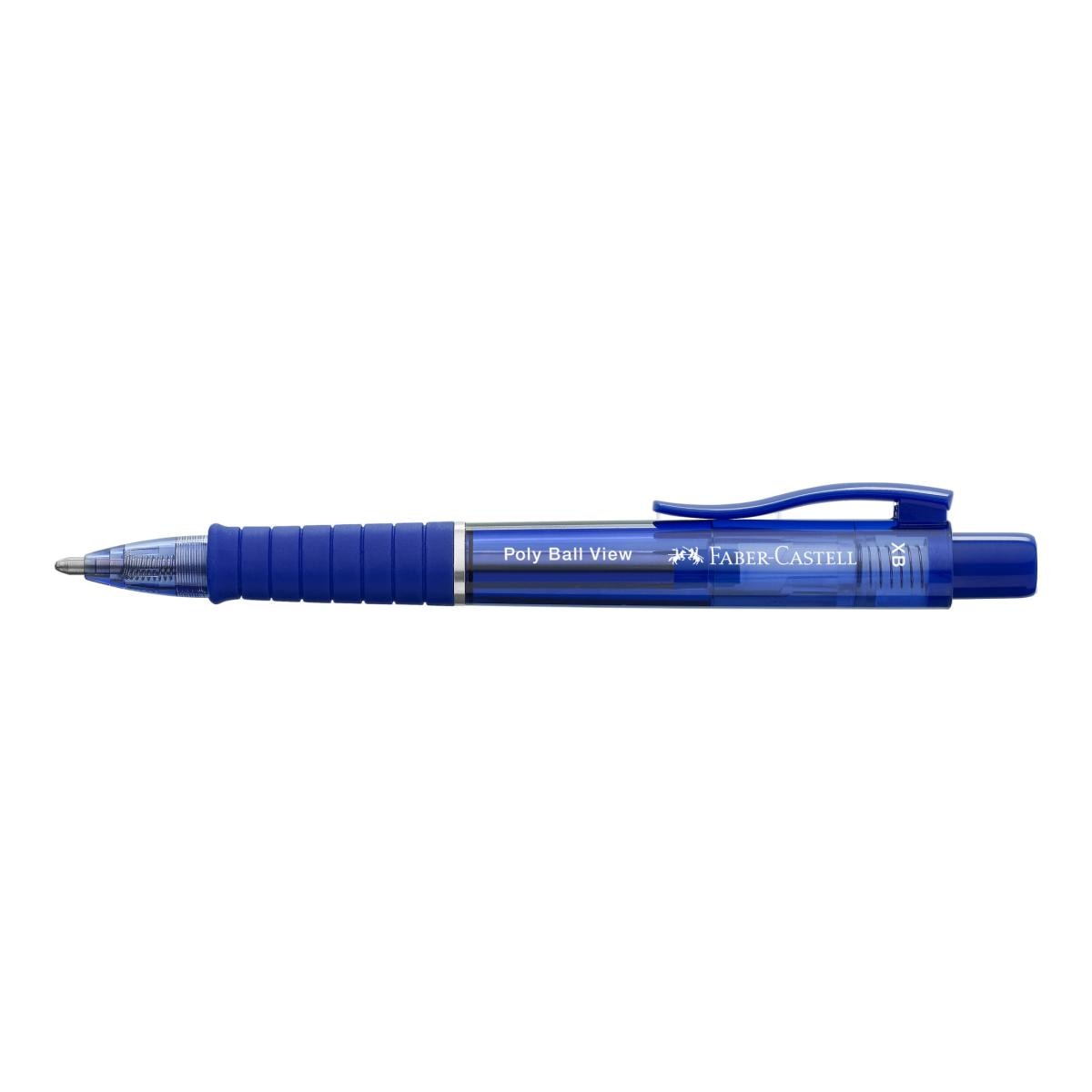 Bolígrafo PolyBall View, con recambio de gran capacidad XB Faber-Castell color azul 2