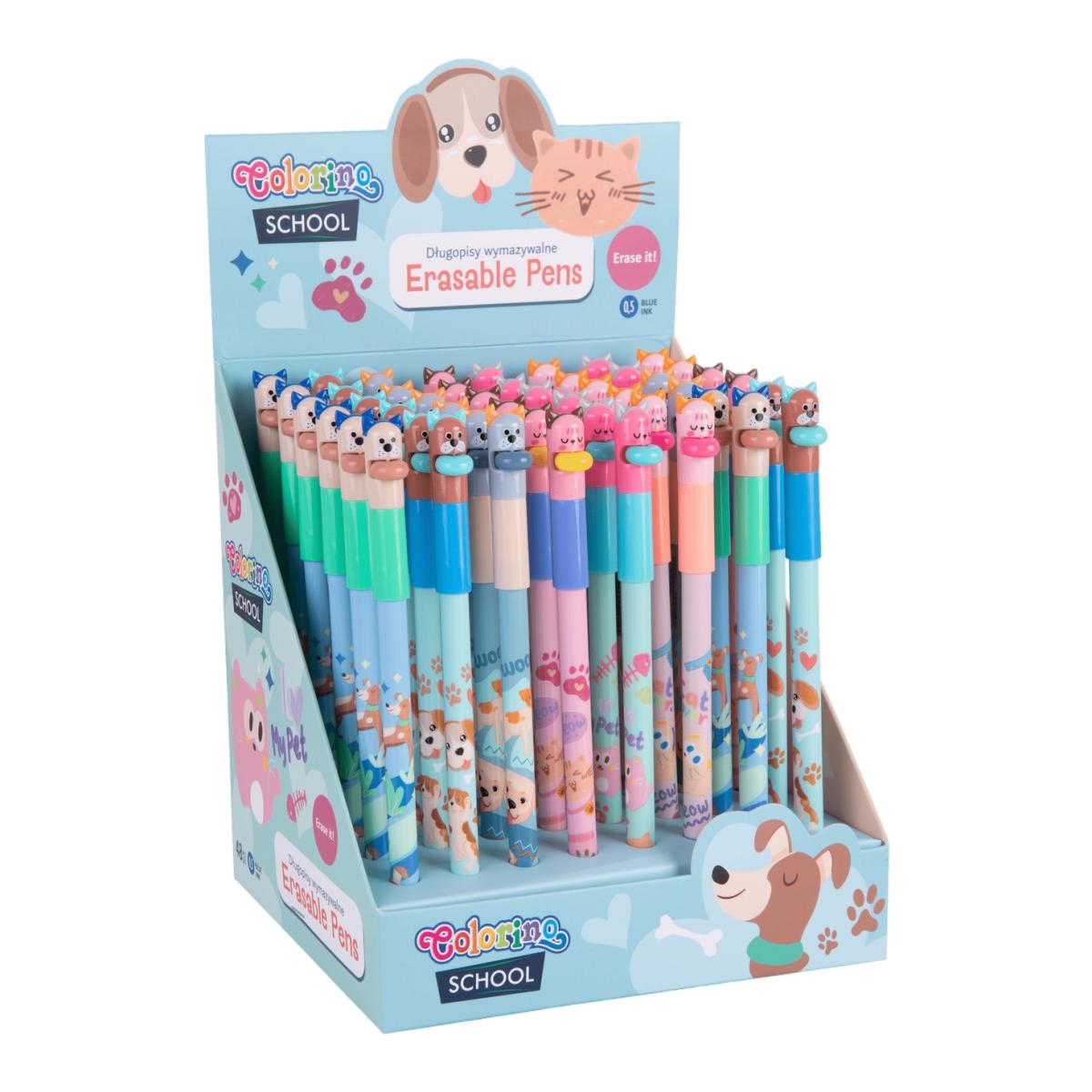 Bolígrafo tinta borrable Dogs & Kitties Coolpack Surtido-2
