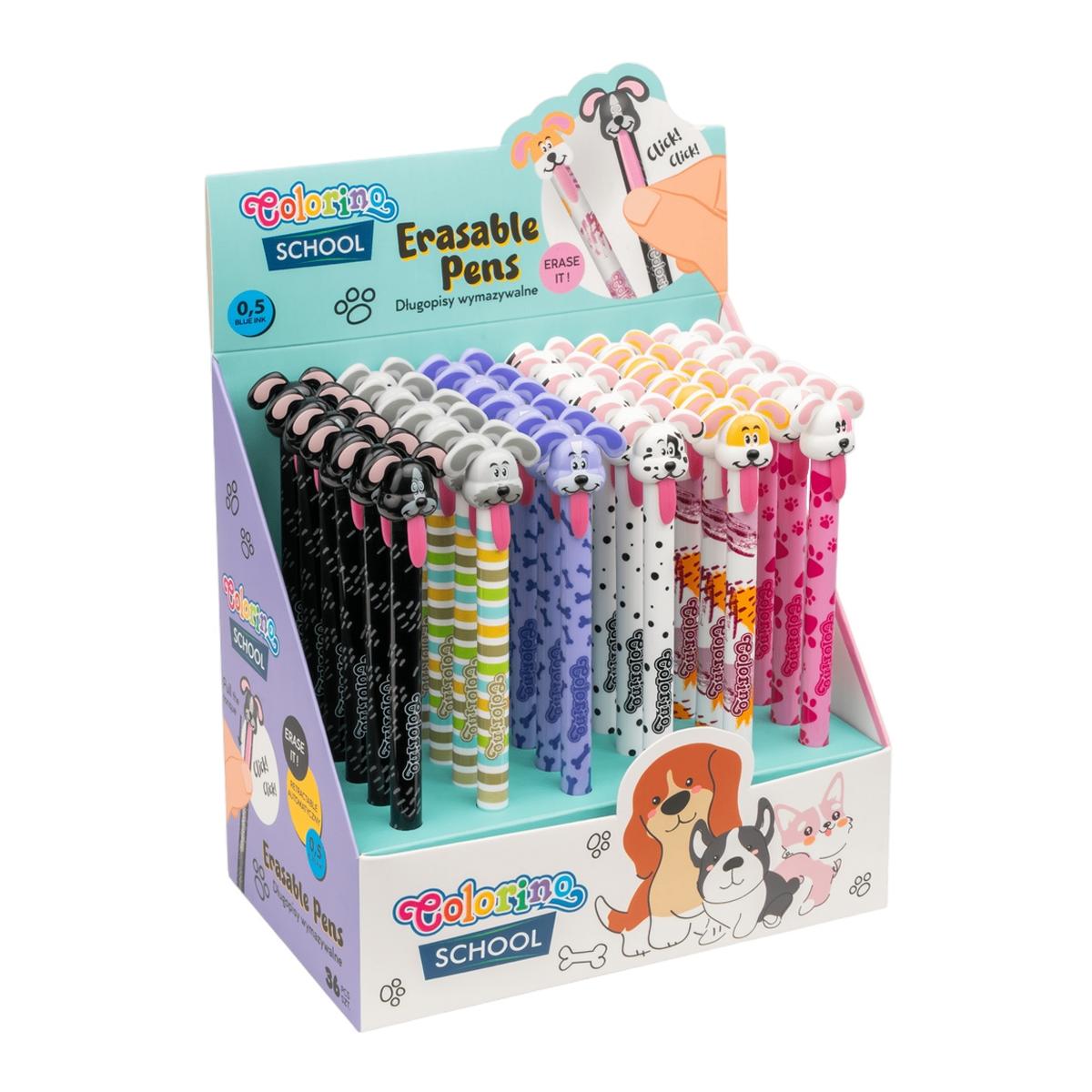 Bolígrafo tinta borrable Dogs Coolpack Surtido-2