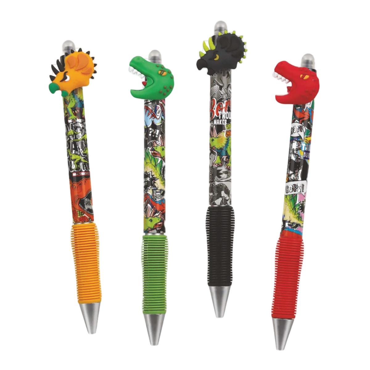 Imagem 0 de Caneta Apagável Dino World Coolpack - Artigo Sortido. Envio realizado de forma aleatória