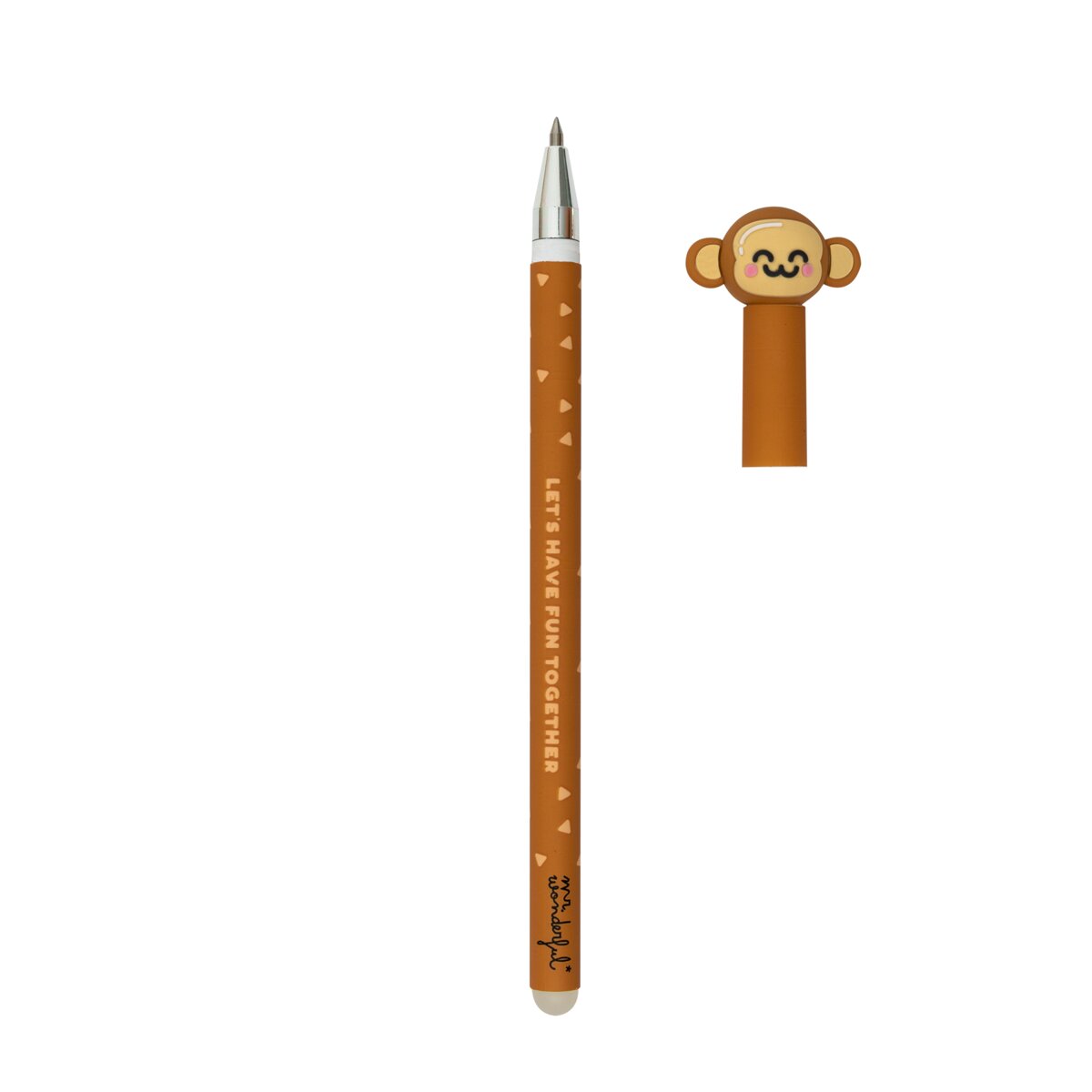 Caneta apagável BO-BO Mr Wonderful Macaco: Let's have fun together 4