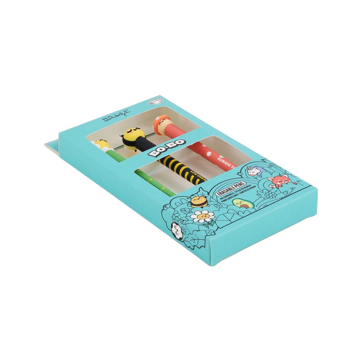 Conjunto de 3 canetas apagáveis Mr Wonderful: Margarita, Aveja e seta 4