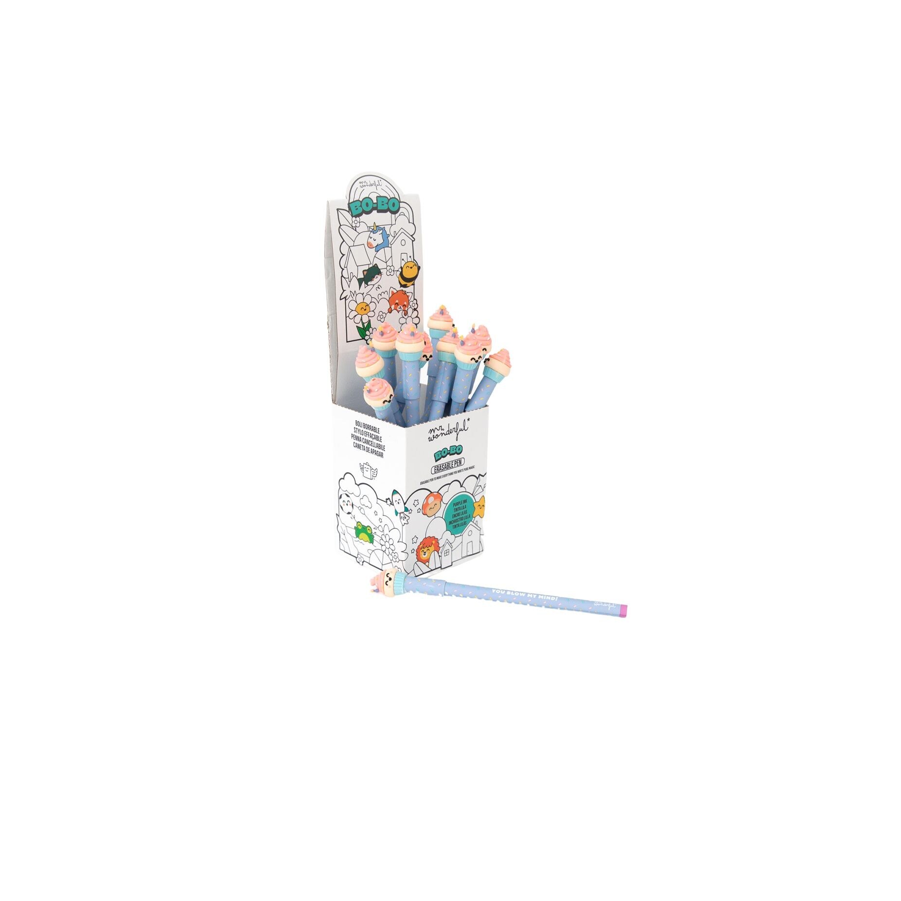 Boli borrable Bo-Bo Mr Wonderful: Cupcake You blow my mind! 3