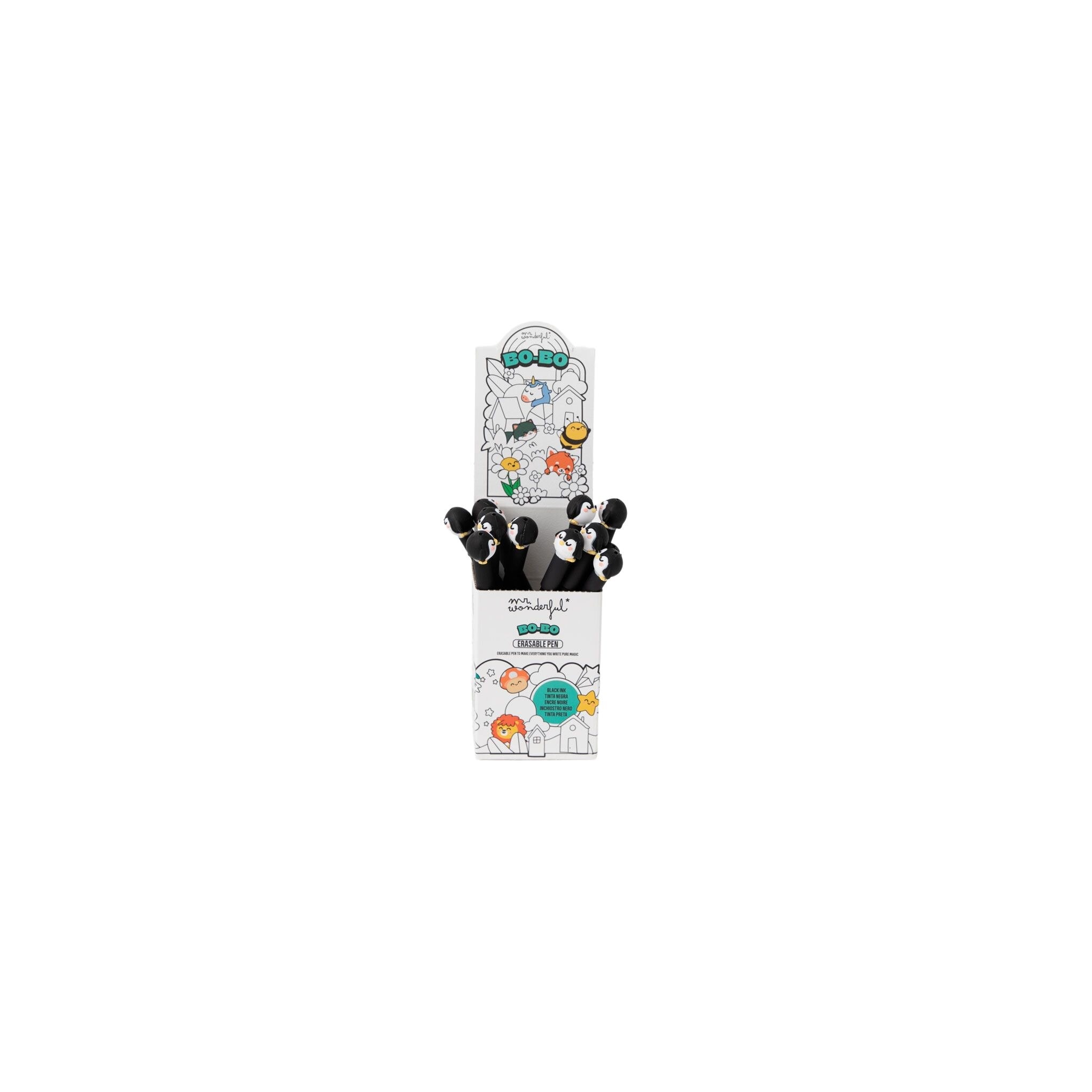 Caneta apagável Bo-Bo Mr Wonderful: Pingüino cool is my fabourite mood. 5