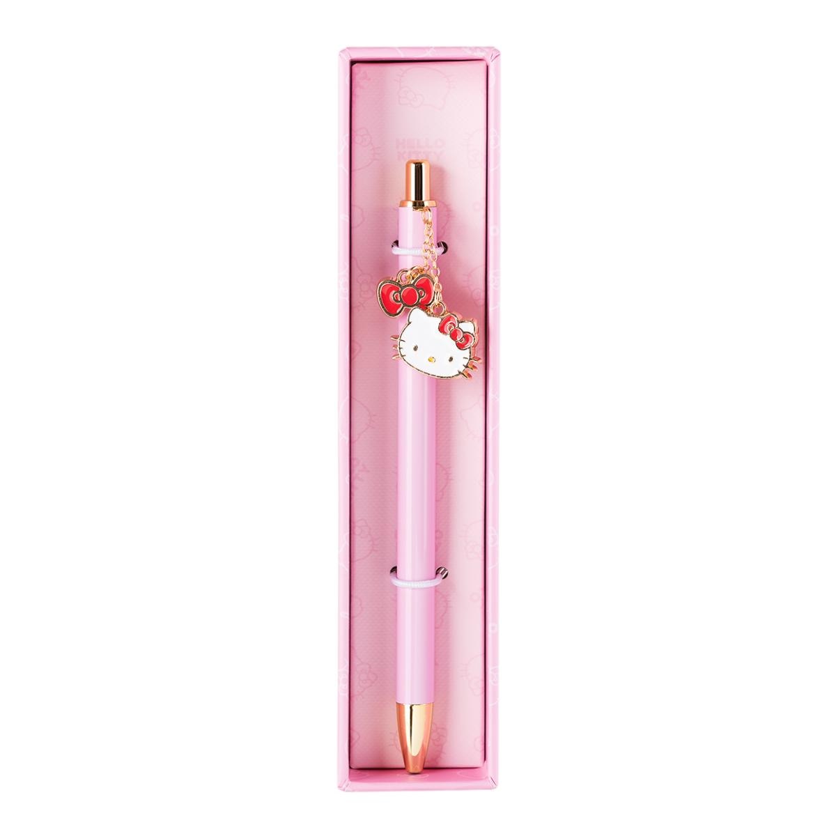 Bolígrafo metálico HELLO KITTY Mooving Paper Rosa-2