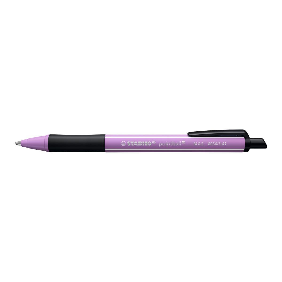 Imagen 0 de Boligrafo  STABILO pointball NatureCOLORS Wildflower Edition  lila grisáceo