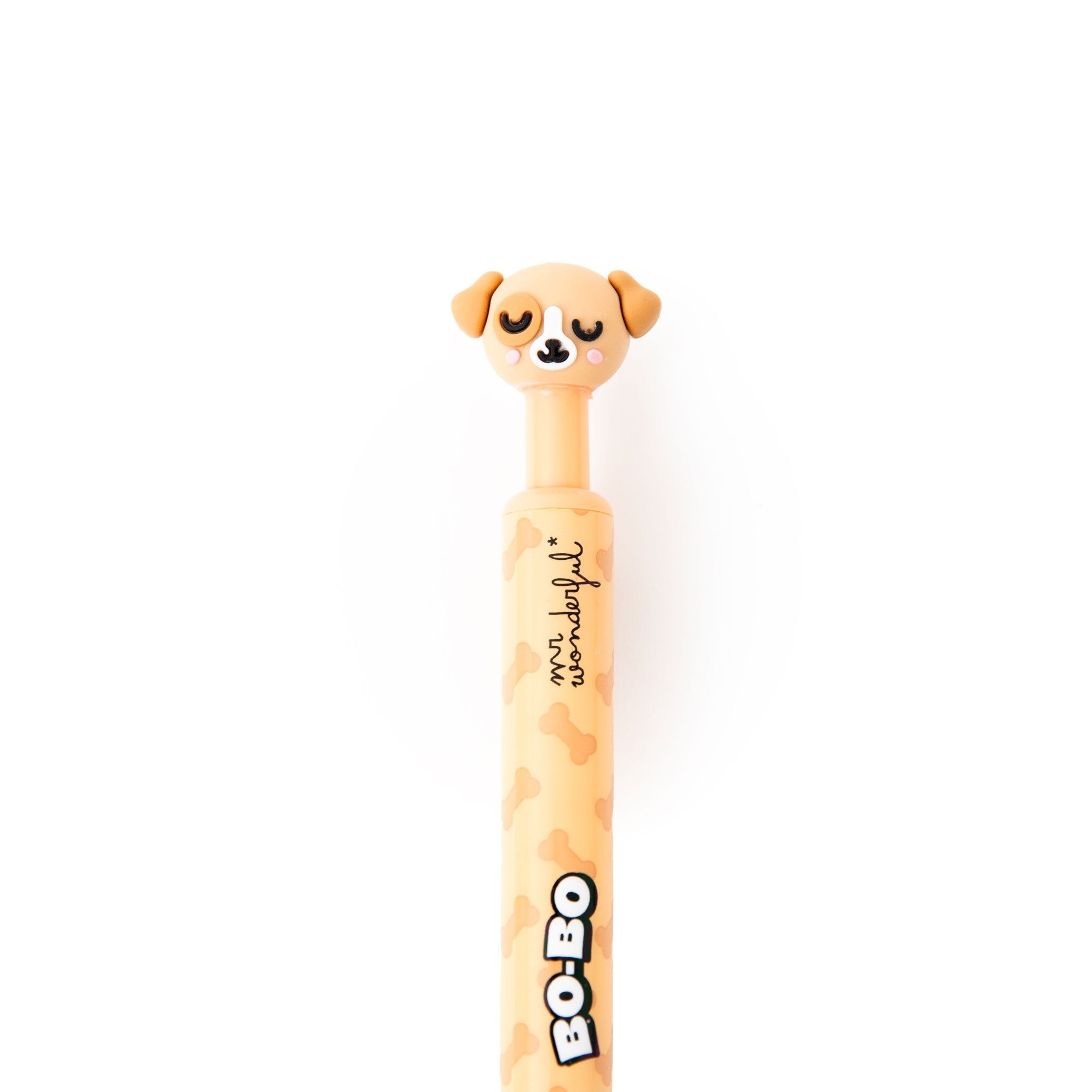 Caneta apagável Mr Wonderful Bo-Bo Click! - Cão 2