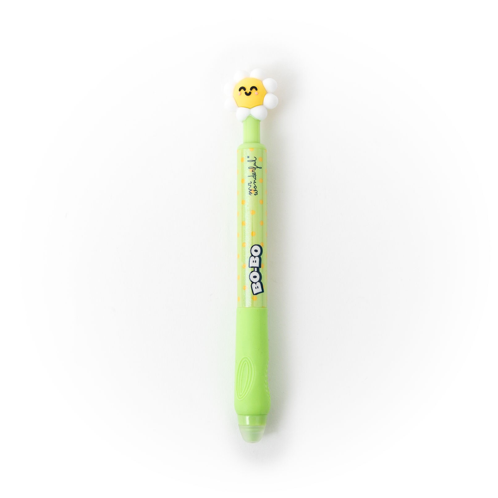 Conjunto de 2 canetas apagáveis Mr Wonderful Bo-Bo Click! - Margarida e Abelha 4