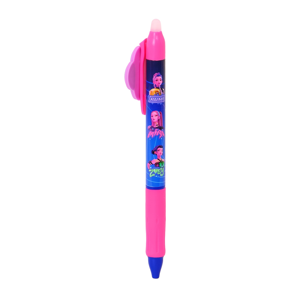 Caneta Apagável K-Pop Demon Hunters - Fucsia, Azul, Celeste, Rosa Fúcsia / Azul-2
