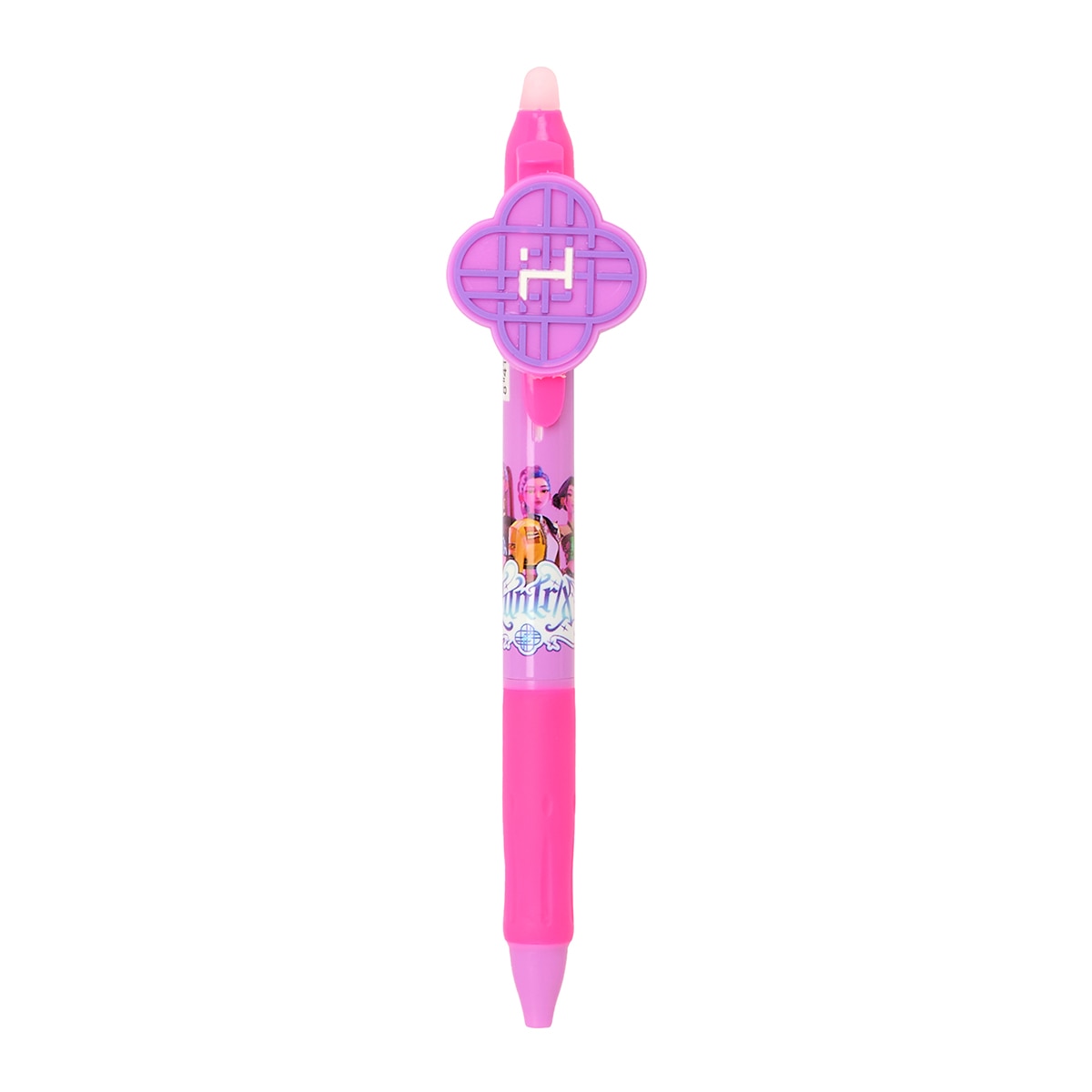 Caneta Apagável K-Pop Demon Hunters - Fucsia, Azul, Celeste, Rosa Fúcsia / Azul-3
