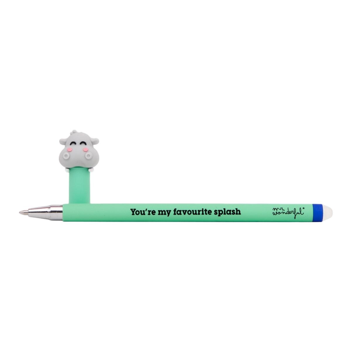 Boli borrable BoBo Hipopótamo Mr Wonderful You’re my favourite splash Multicolor-2