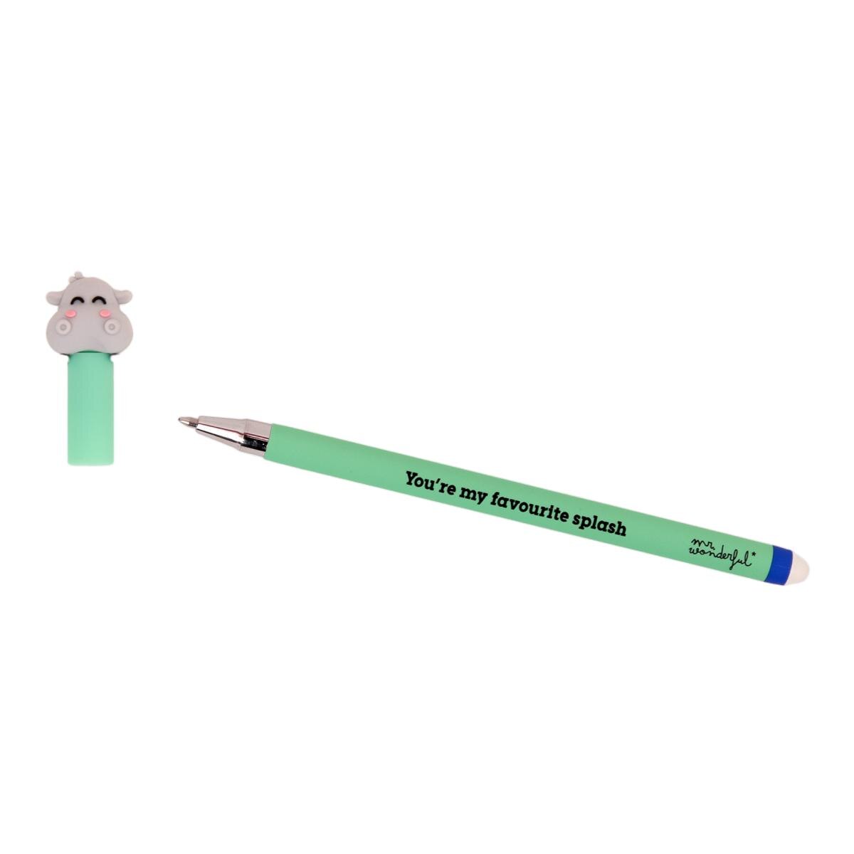 Boli borrable BoBo Hipopótamo Mr Wonderful You’re my favourite splash Multicolor-4