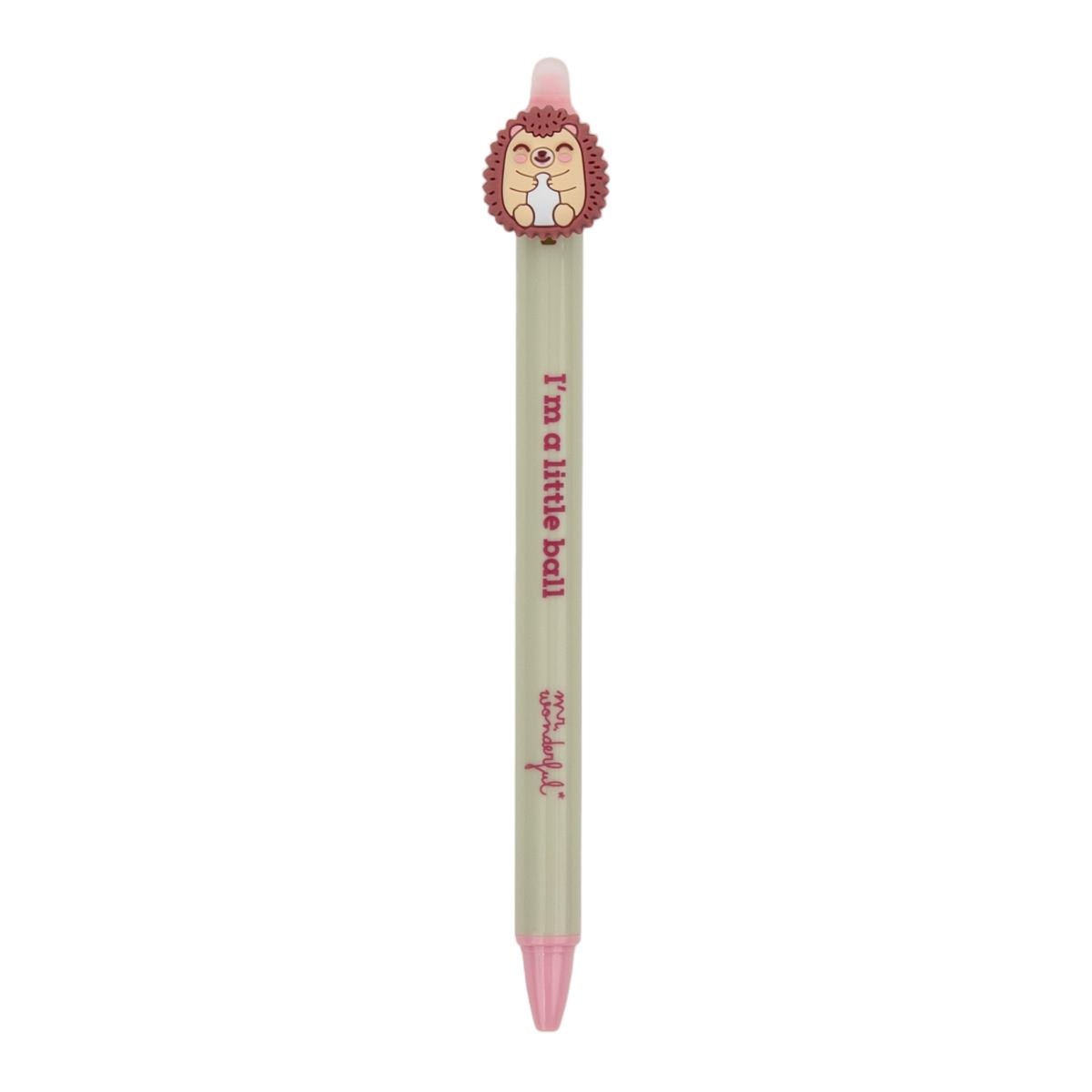 Imagen 2 de Boli borrable con charm Erizo Mr Wonderful I’m a little ball Multicolor