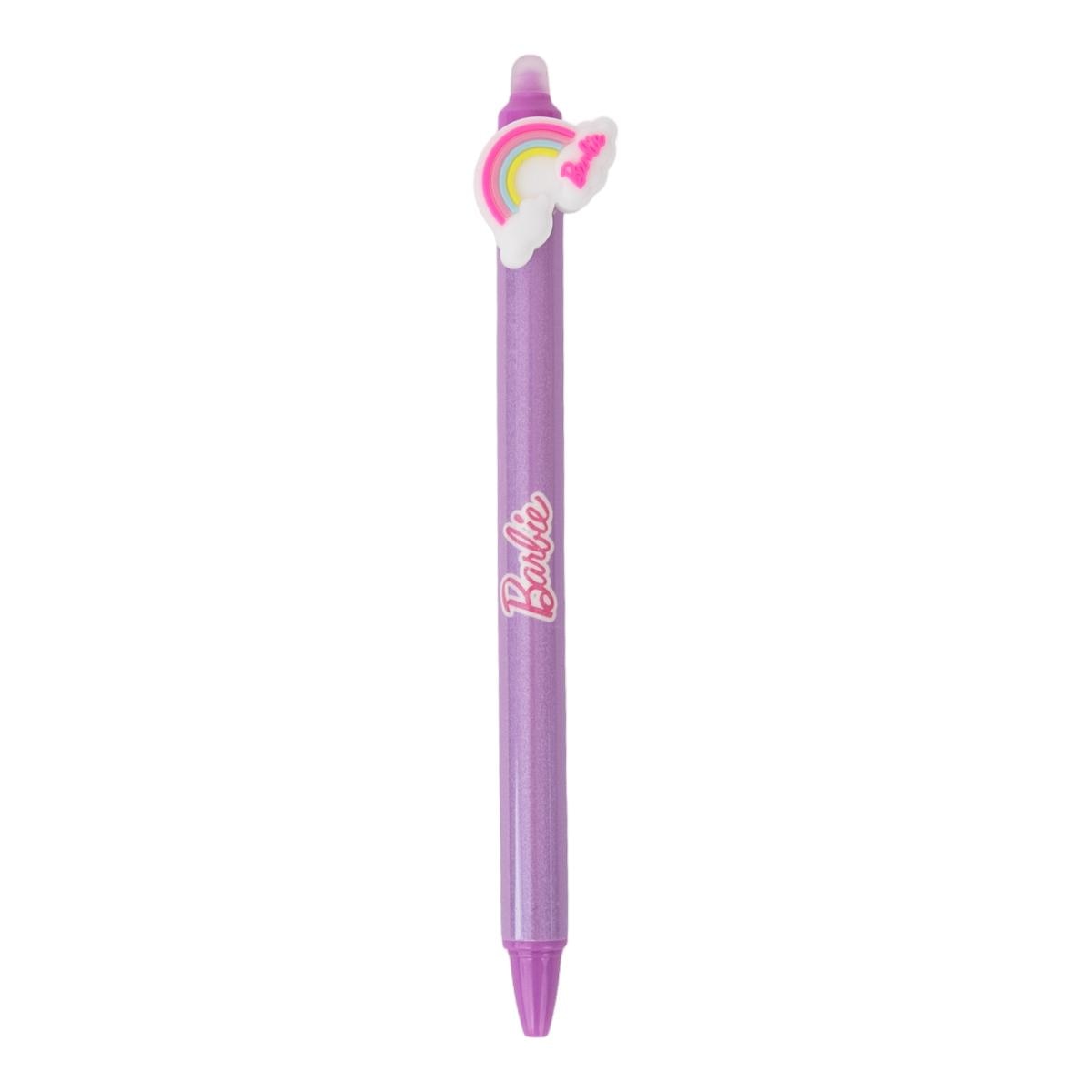 Surtido de 12 bolígrafos borrables con charm Mr Wonderful Barbie Multicolor-3