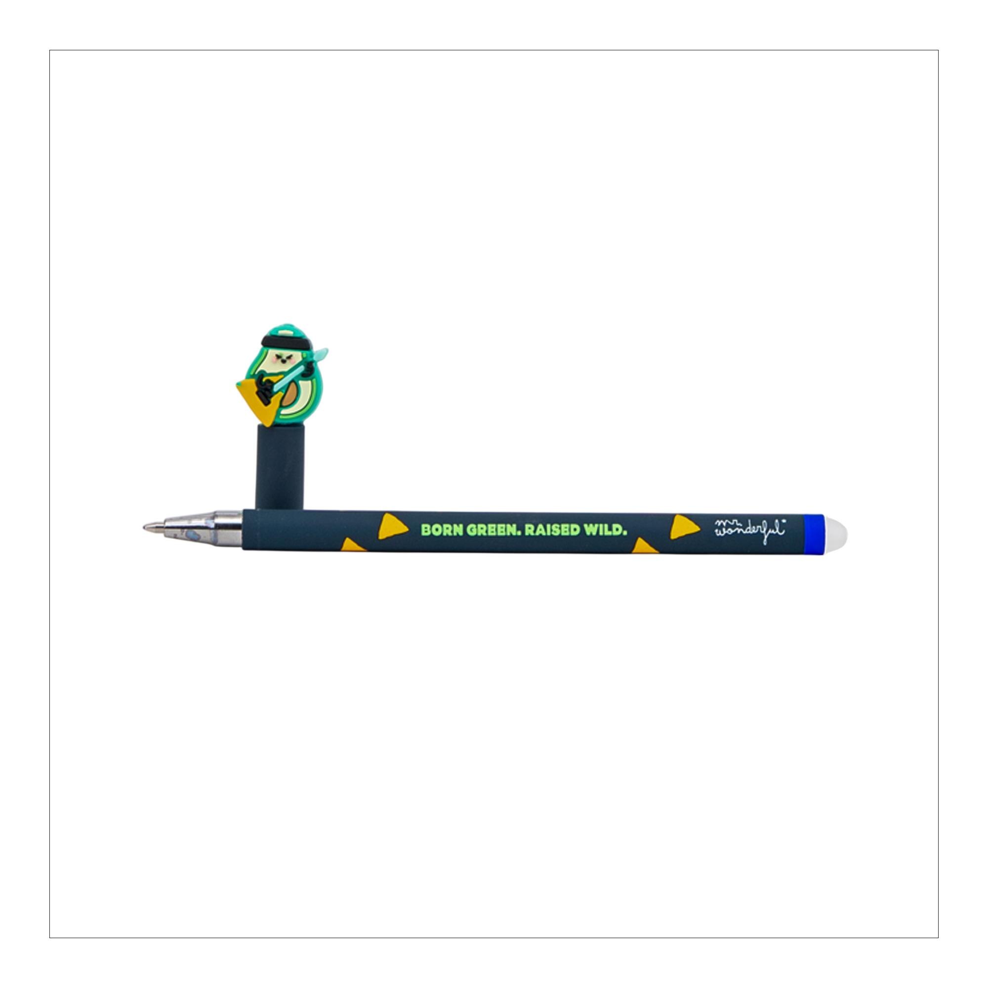 Bolígrafo borrable BoBo Mr Wonderful Rockstar Avocado 2