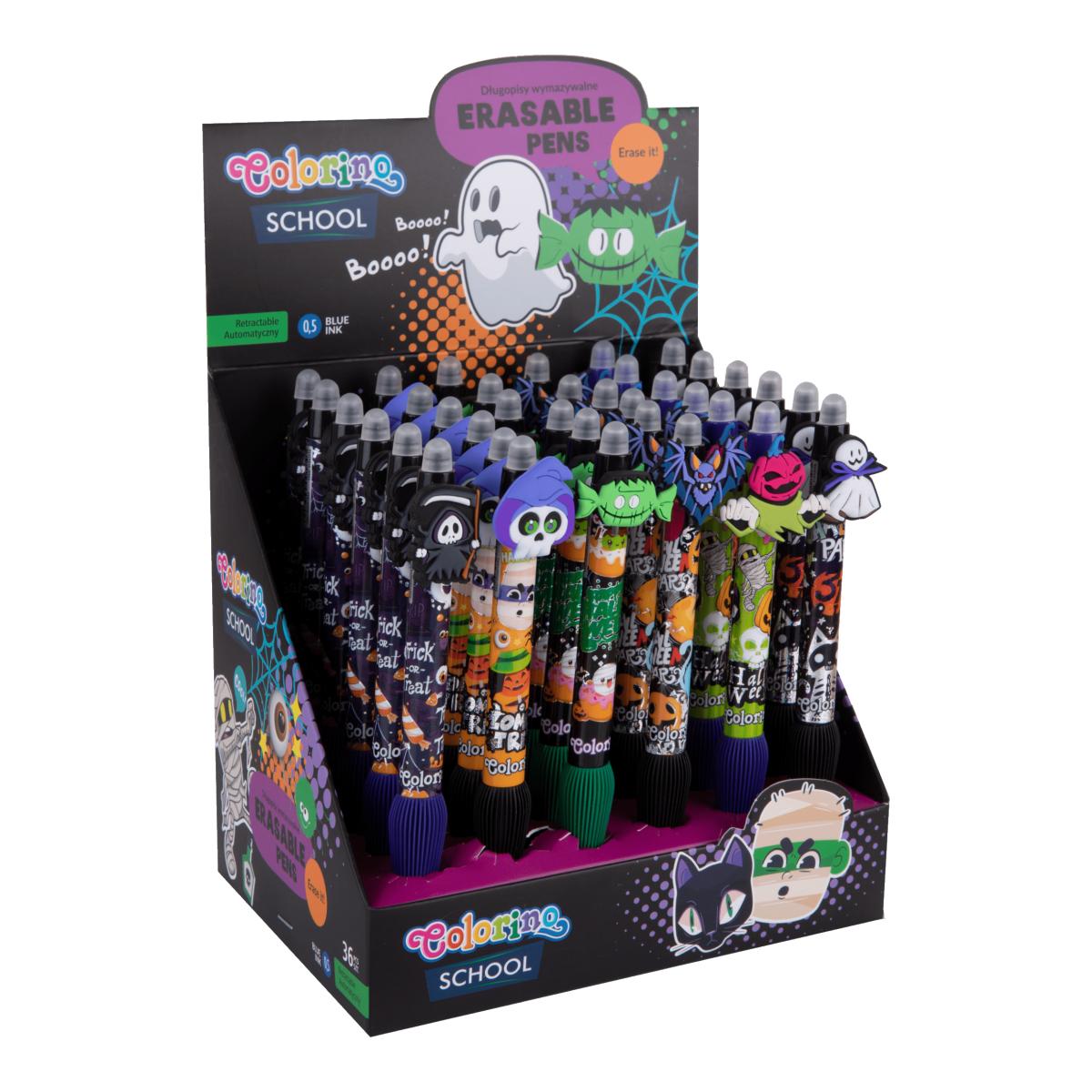 Bolígrafo tinta borrable Halloween Monster Coolpack 2