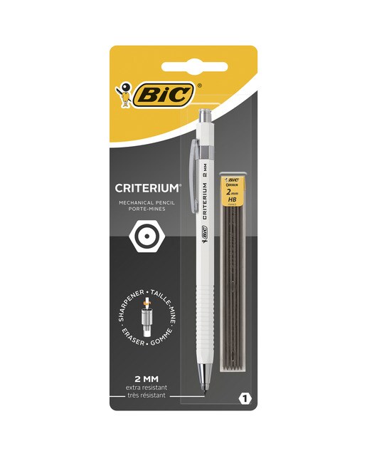 Imagen 0 de Pack de 1 Portaminas  Criterium Punta 2 mm con 6 Recambios  BIC