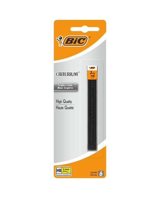 Imagen 0 de Recargas Portaminas 2 mm Bic