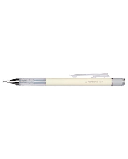 Imagem 0 de Lapiseira profissional MONO Graph 0,5 mm cor pastel amarela e creme