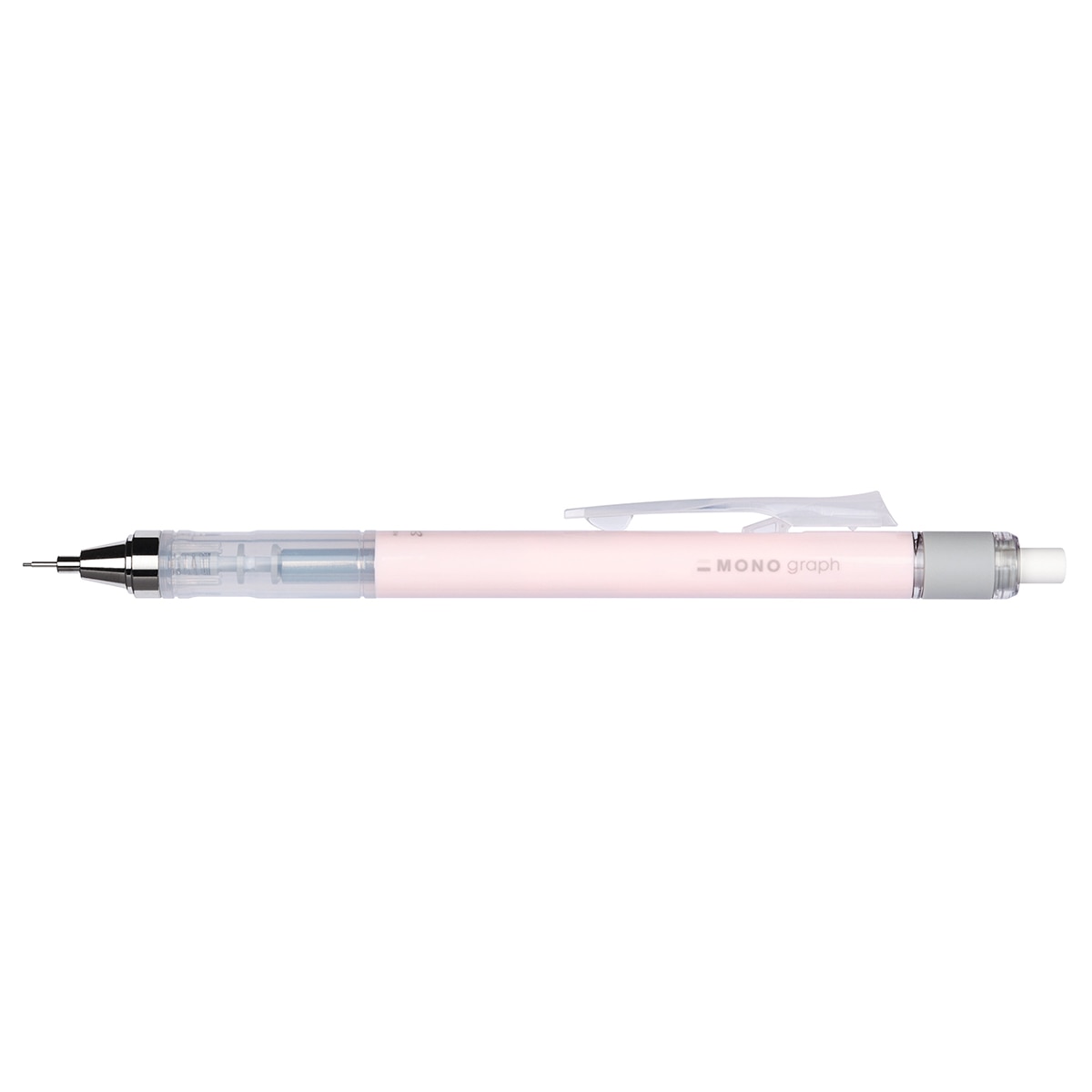Lapiseira profissional MONO Graph 0,5 mm cor pastel rosa coral Coral-2