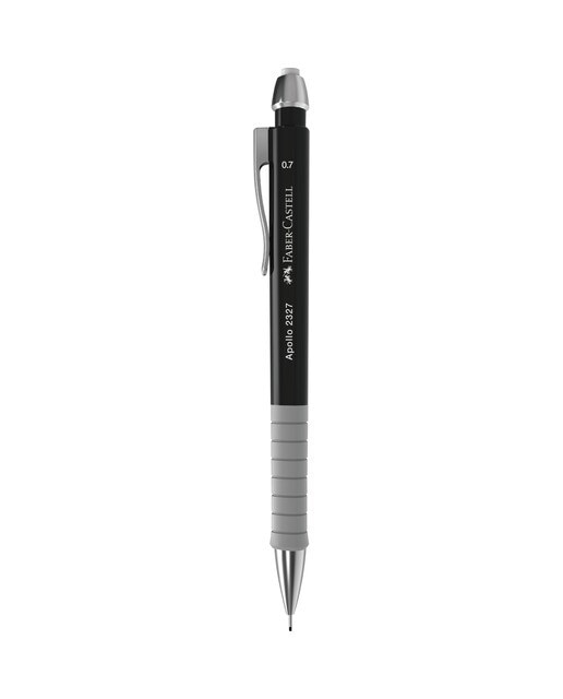 Portaminas Apollo grosor 0,7 mm Faber-Castell negro Negro-1