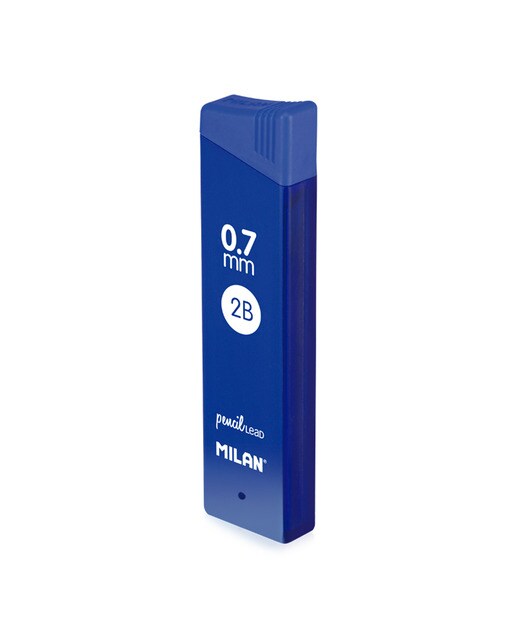 CAixa com 12 minas 0.7 mm 2B MILAN Azul-1