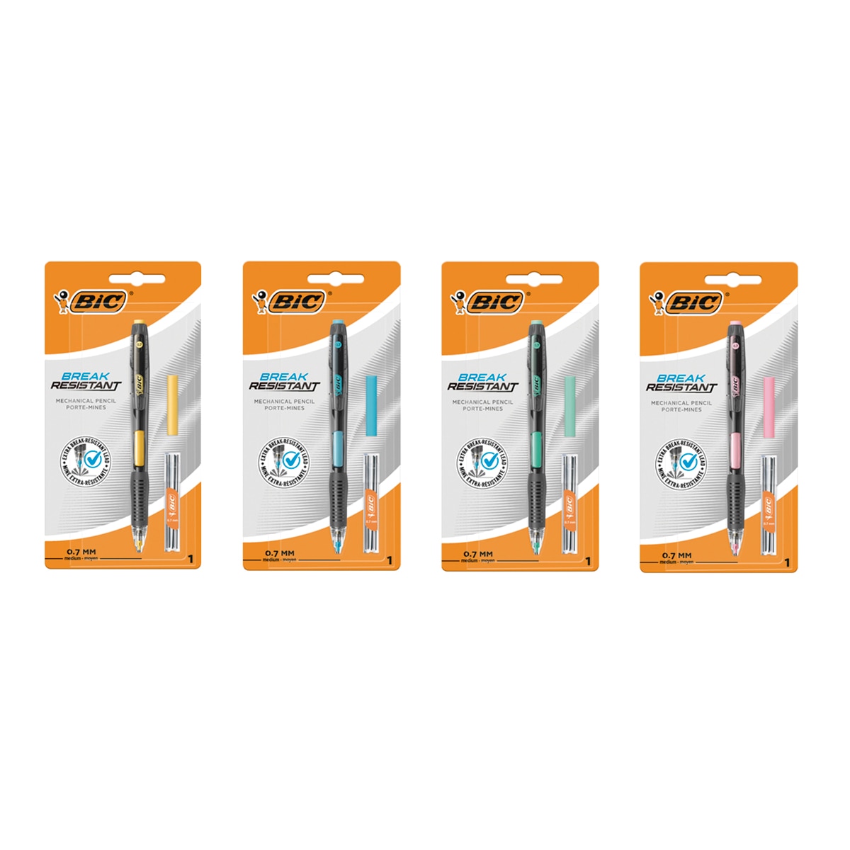 Lapiseiras Breakresistant BIC 1 Unidade com Recargas 1