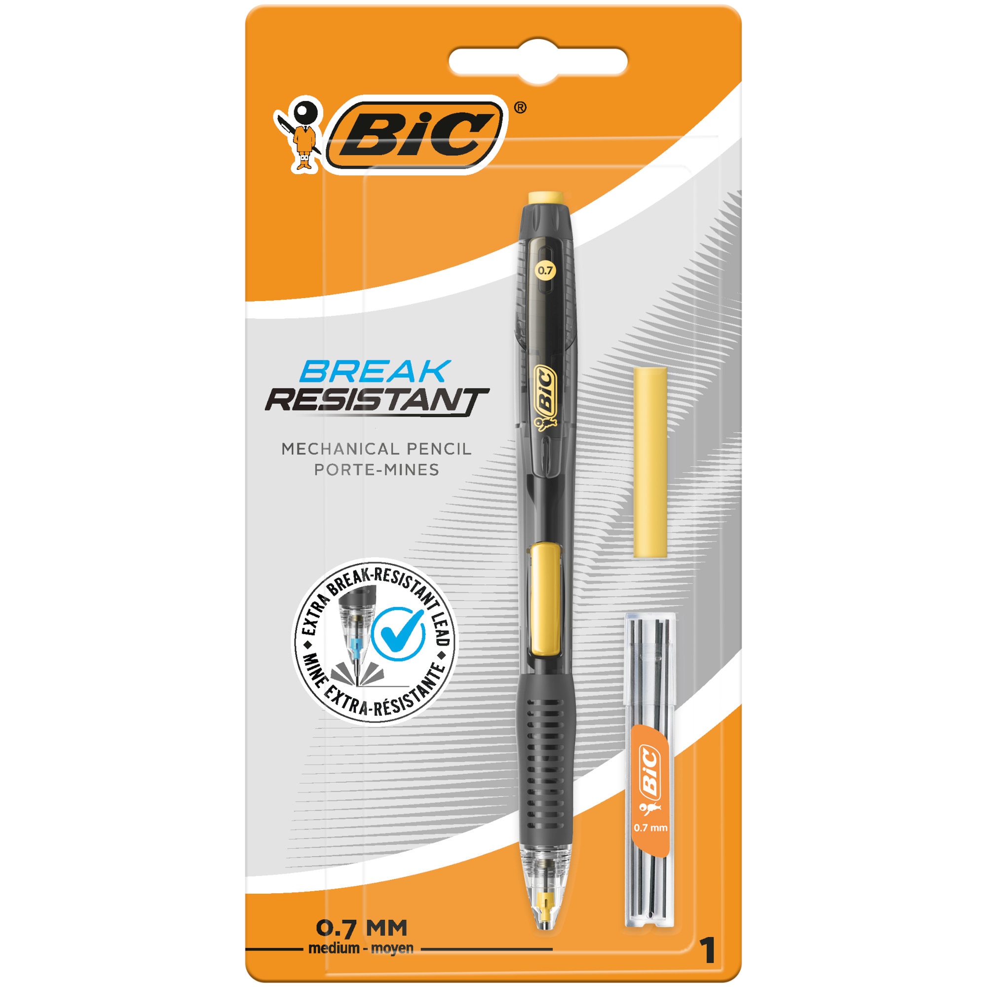 Lapiseiras Breakresistant BIC 1 Unidade com Recargas 2