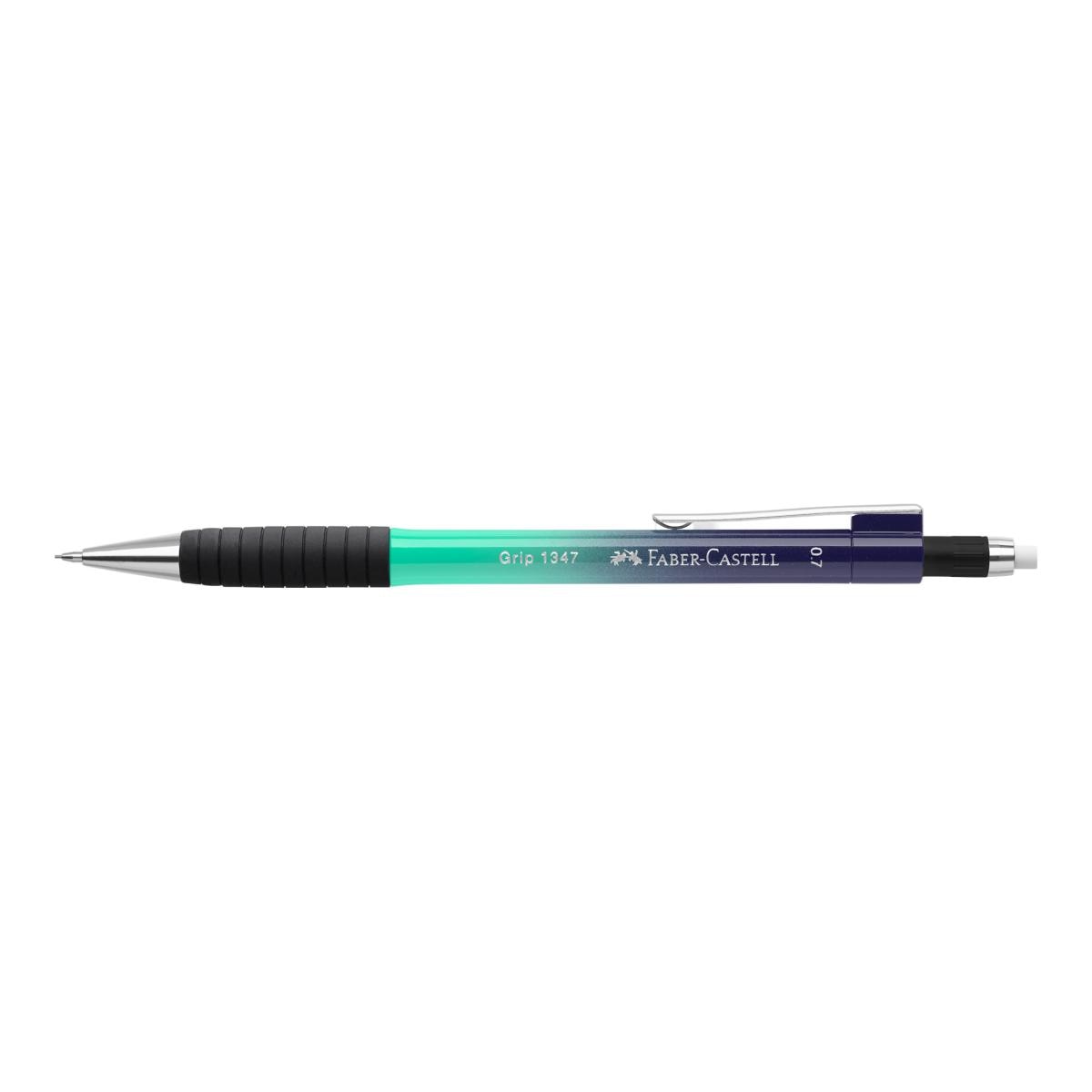 Imagen 0 de Portaminas Grip 0,7 mm con mina amortiguada Faber-Castell color Buzzing blue