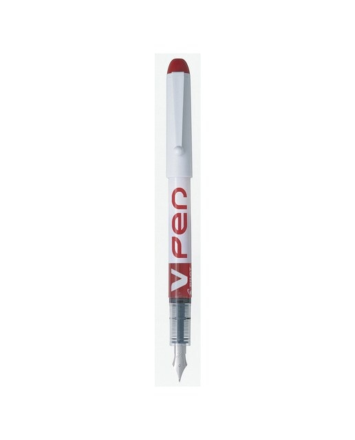 Imagem 0 de Caneta de Aparo Descartável de Tinta Líquida V-Pen White - Vermelho