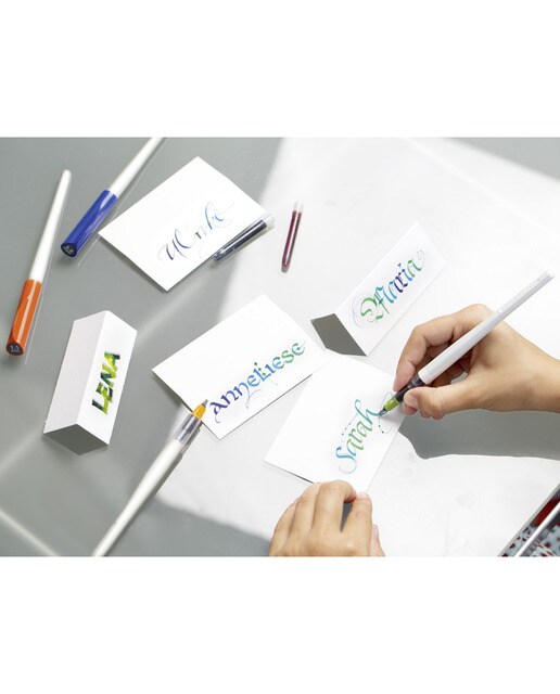 Pluma Caligráfica con plumín metálico Parallel Pen Pilot multicolor Multicolor-3