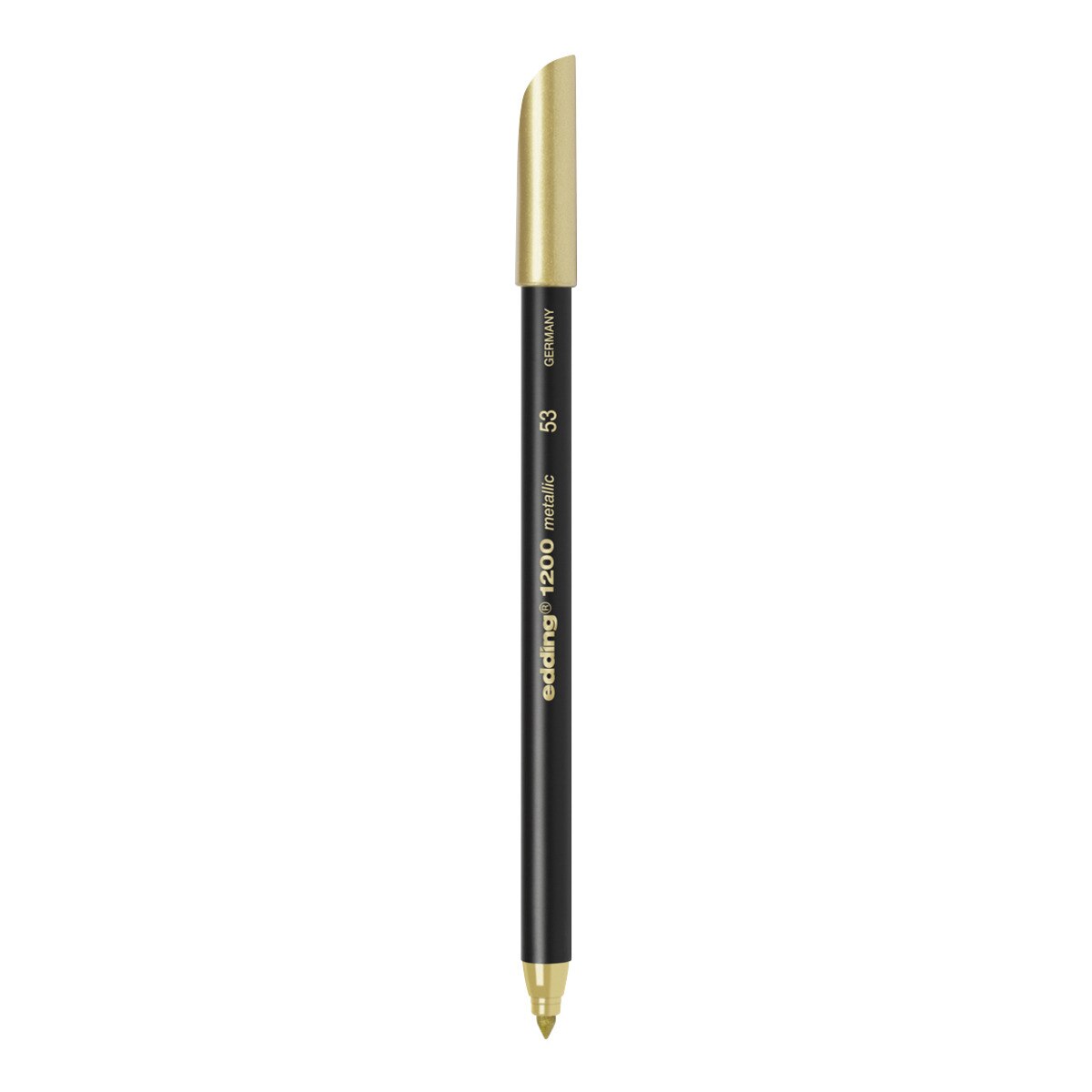 Blíster 2 Rotuladores Edding 1200 Metallic Oro y Plata 3