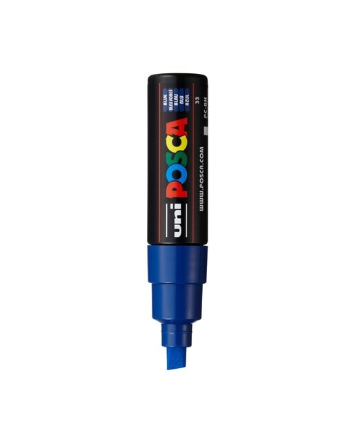 Imagen 0 de Marcador de Pintura Base al Agua 8,0 mm Uni Posca Azul
