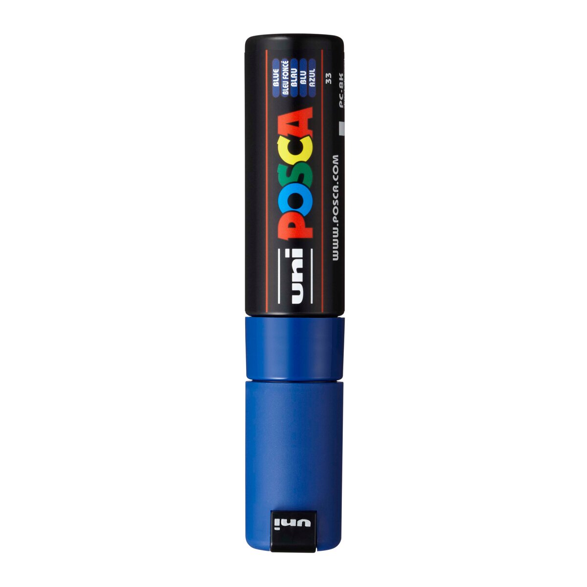 Marcador de Pintura Base al Agua 8,0 mm Uni Posca Azul Azul-2